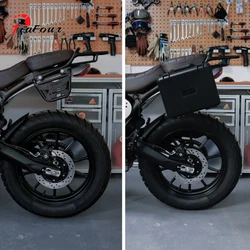 Side Saddle Bag For Scrambler 400X 400XC Speed 400 Speed T4 Thruxton 400 Tracker 400 Side Trunk Bag Support Support Holder
