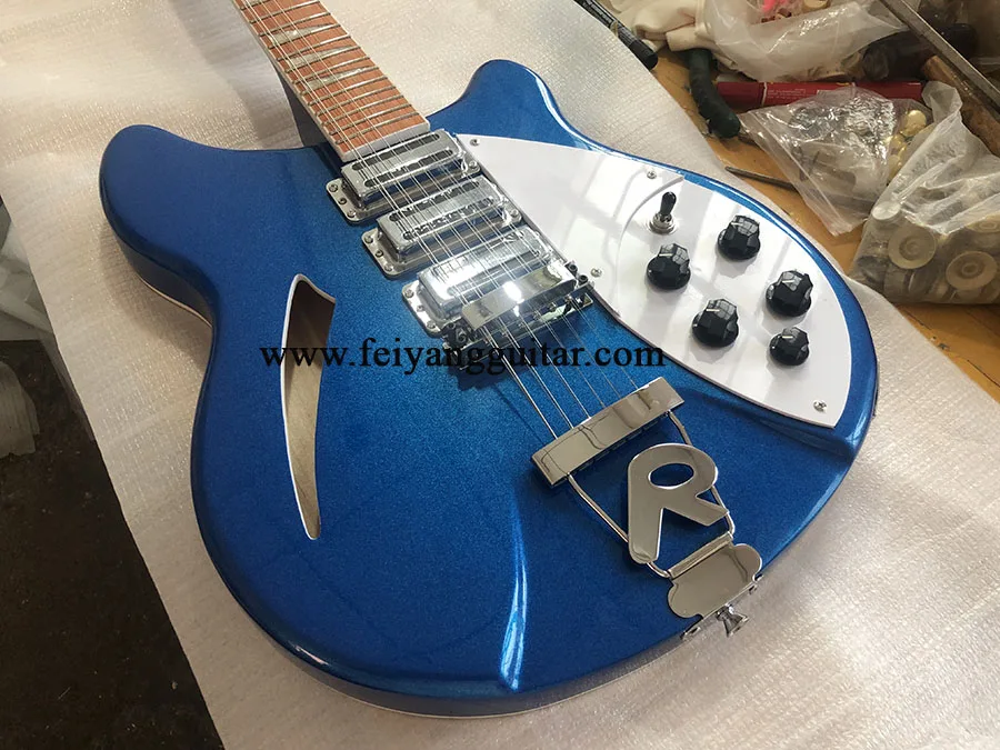 

electric guitars 360 12strings high quality guitar, Picture color, 3-Piece Pickup，free shipping