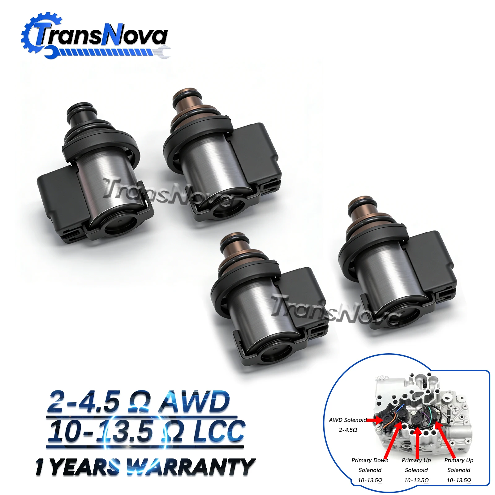 TransNova New TR580 TR690 Solenoid Lock-Up Torque Converter LCC AWD CVT Transmission 31825AA050 Part For Subaru FORESTER IMPREZA
