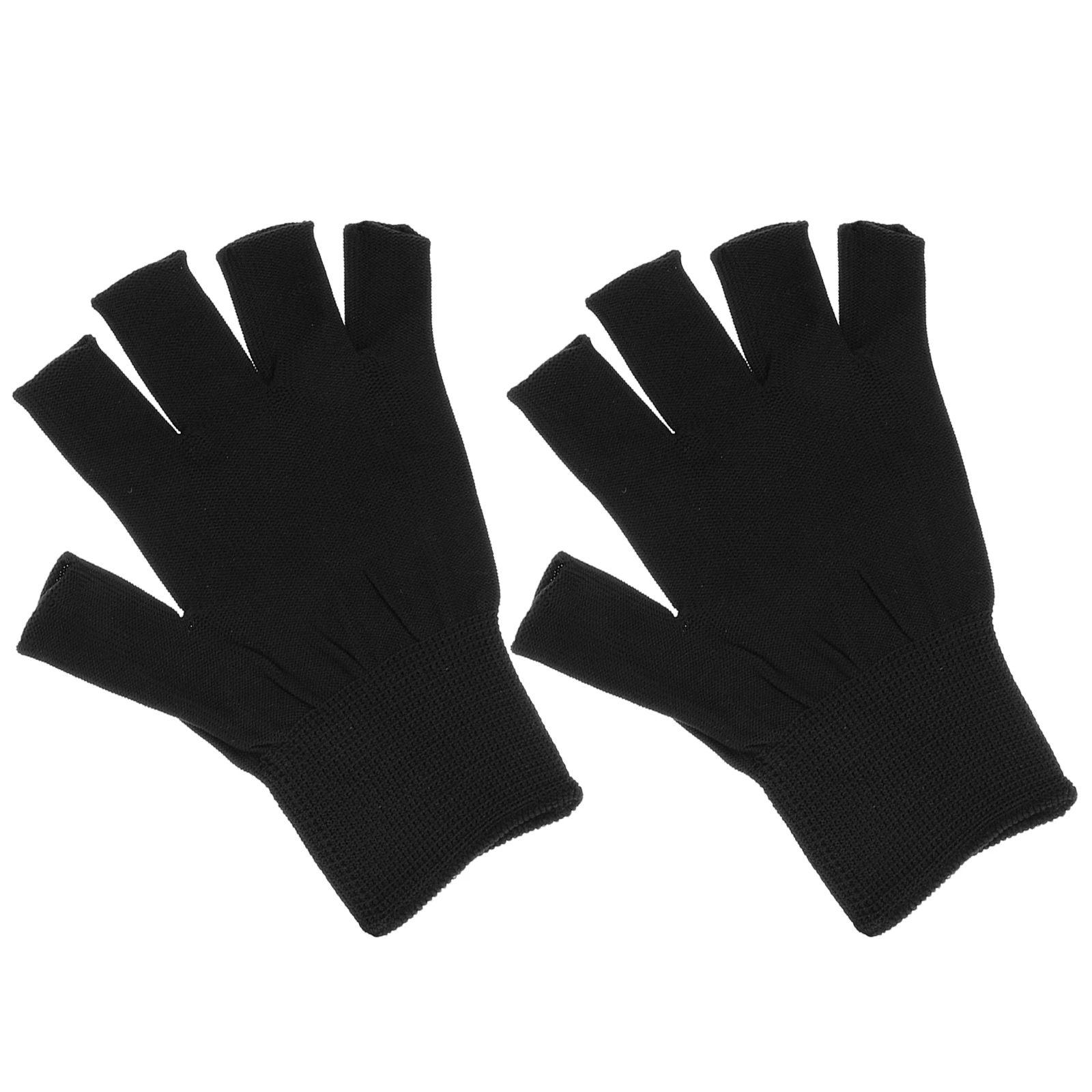 

Protection Half Finger Gloves Workout Mitten Short UV Protection Gloves for Nail Outdoor Cycling Climbing Riding