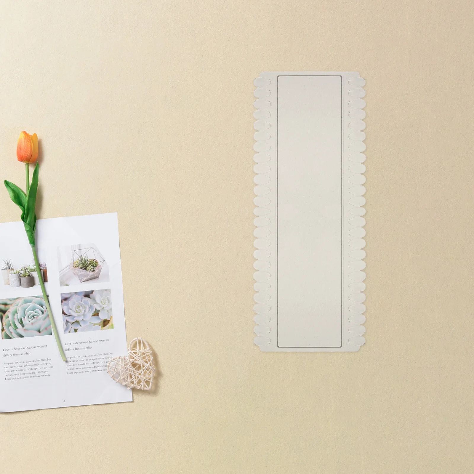 

6pcs Art Display Tips Board 50 Slots Durable Gel Polish Sample Trainer For Salon Diy Practice Transparent Color Matching Tool