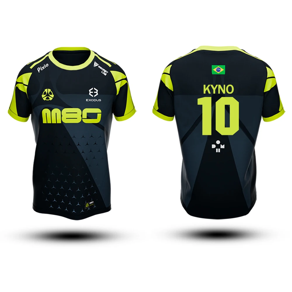 New 2025 Esports Uniform M80 Customizable Jersey Sports Breathable Rainbow Six Game Jersey Fan Gift Unisex T-Shirt Oversized - Image 6