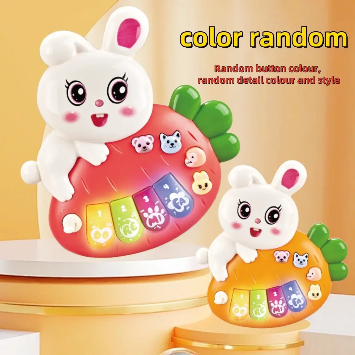 幼児のおもちゃ電子キーボード漫画ライオン動物赤ちゃん開発音楽おもちゃピアノ早期教育おもちゃ 6 から 12 ヶ月