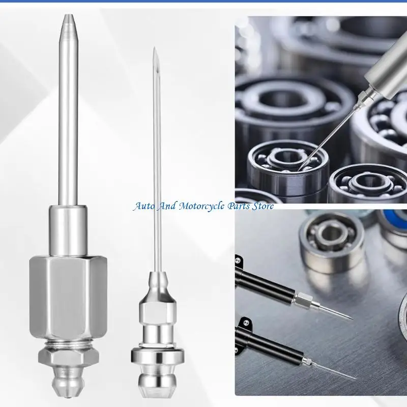 

P9FD Grease Guns Needle Nozzle 90 Degree Lubrication Tool for Hard to Reach Fittings