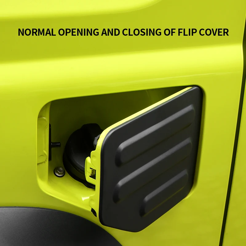 غطاء خزان وقود السيارة الديكور خزان النفط مقاومة للخدش ملصقات واقية ل جيمي Jb64 Jb74 اكسسوارات 2019 2020 2021 2022 #5