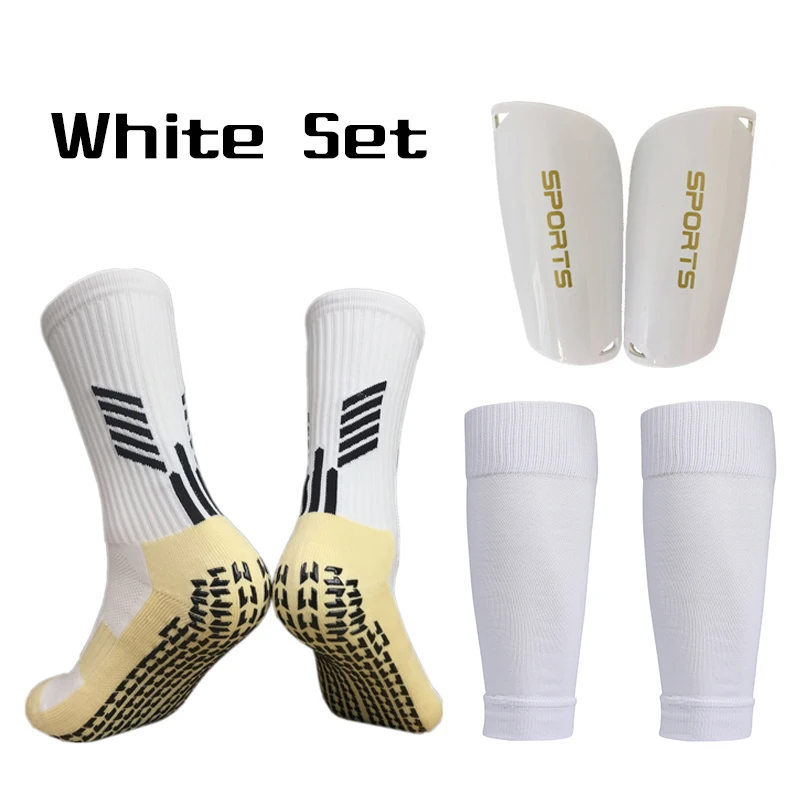 High Elasticity Shin Guard Sleeves For Soccer Adults Kids Football Equipment Professional Leg Cover Grip Sock Protective Gear