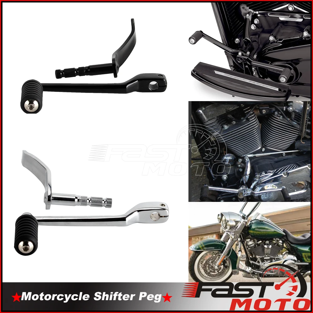 For Harley Softail FLS FLHC FLFB Sportster Deluxe 2018-up Aluminium Foot Heel Shift Lever Motorcycle Accessories Shifter Peg