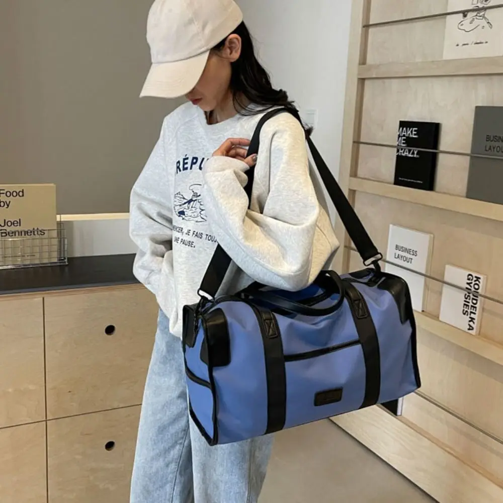Tote Bag Dry and Wet Separation Sport Bag Large-Capacity Waterproof Traveling Handbag Nylon Durable Leisure Bag Weekend Trip