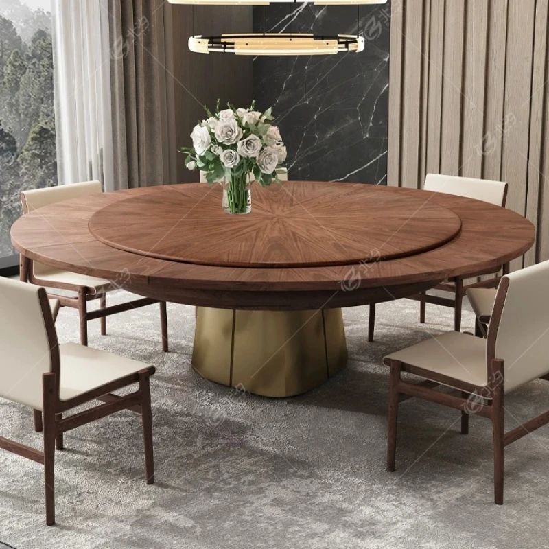 Space Saving Modern Extendable Set Dining Table Chairs Decorations Restaurant Dining Table Living Room Solid Wood Home Furniture