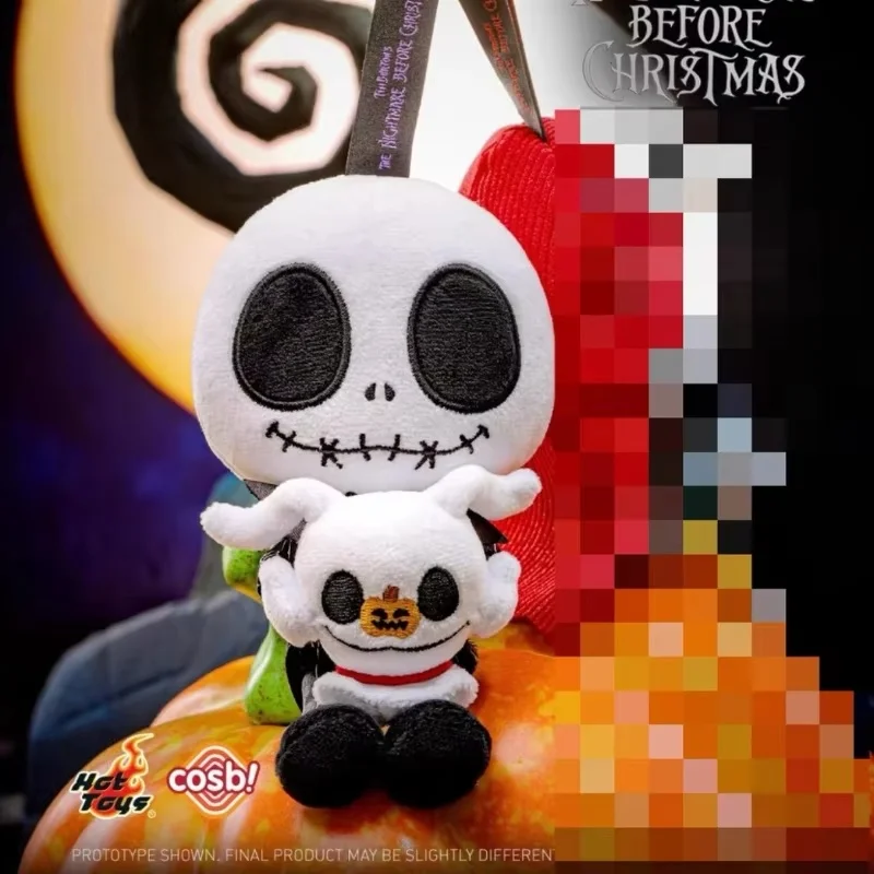 New Hot Toys Nightmare Before Christmas Blind Box Cosbi Keychain Collection Mystery Box Toy Halloween Surprise Gifts Collection