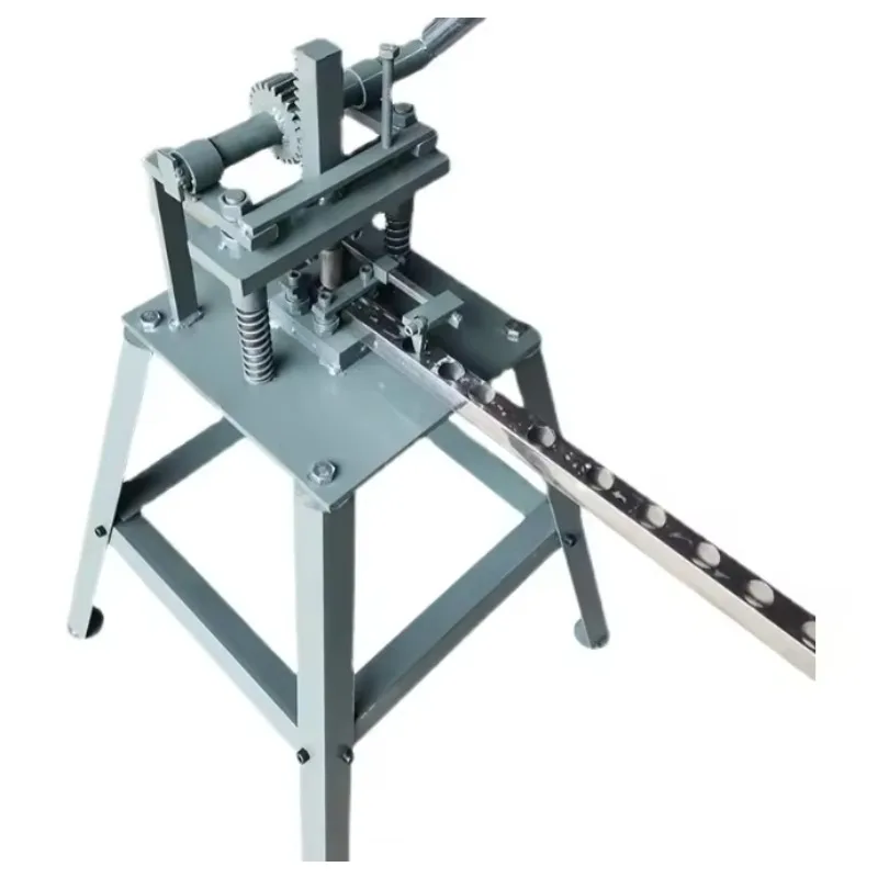

Stainless Steel square Pipe Round Tube Punching Hole Machine Manual Hand Press Hole Machine