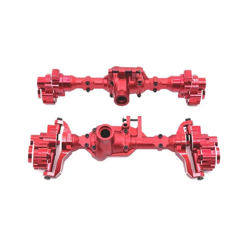 Metal Upgrade Front and Rear Axle Housing Front and Rear Cups C Seat For HuangBo 1/10 R1001 R1002 R1003 RC Car Parts