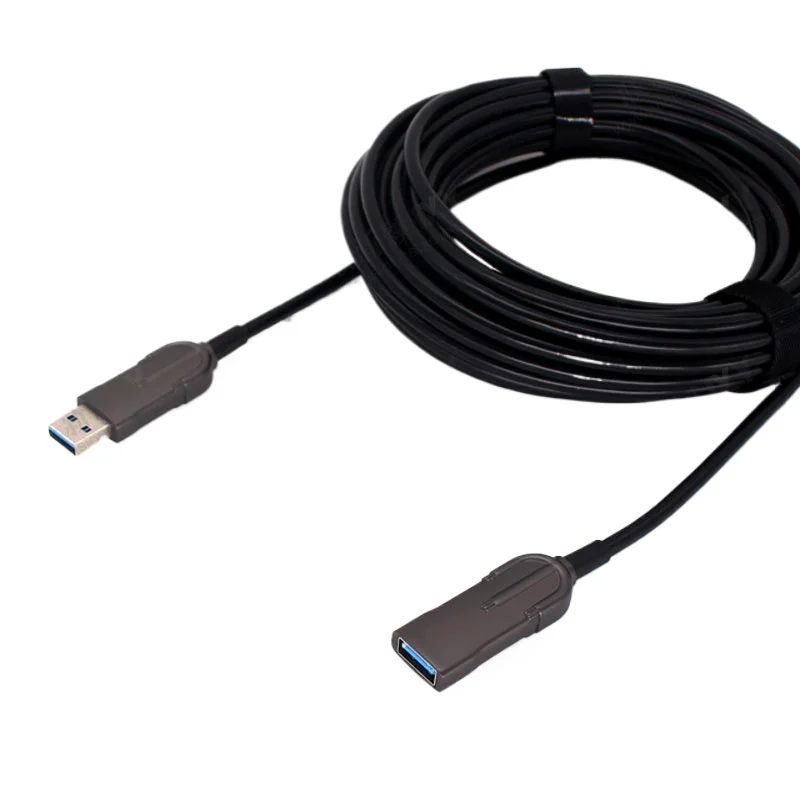 Cable de fibra óptica USB3.0, Cable de extensión de Sensor Kinect, transmisión de alta velocidad, Cable de datos, cámara Industrial