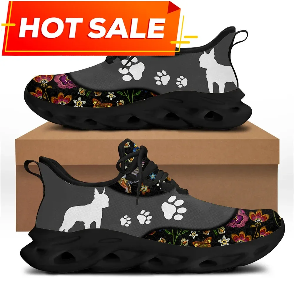 Casual Vet Shoes For Women Veterinary Animal Paw Brand Design Female Lightweight Flat Sneakers Lace Up Footwear 2022