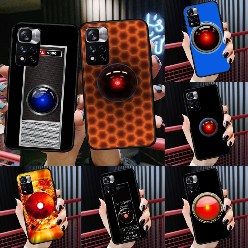 Artificial Intelligence Hal 9000 Case For Redmi Note 12 11 Pro Cover For Redmi Note 10 8 9 Pro 10S 11S 9A 9C 12C 10A 10C