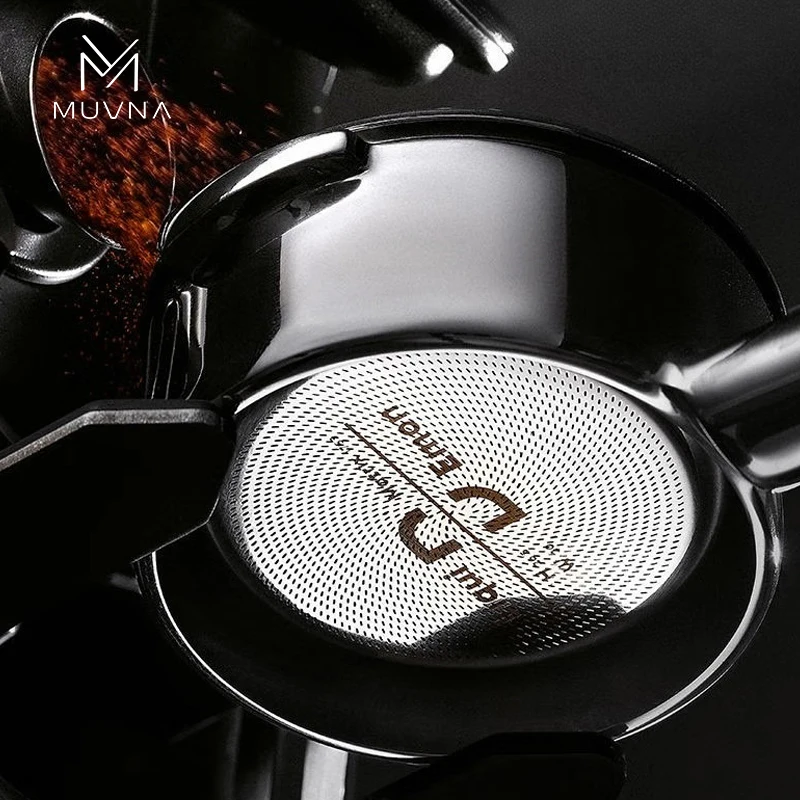 

MUVNA Mobius High Precision Basket 51/53/58mm Portafilter Accessories,14-22g Coffee Filter Basket,Barista Espresso Accessories