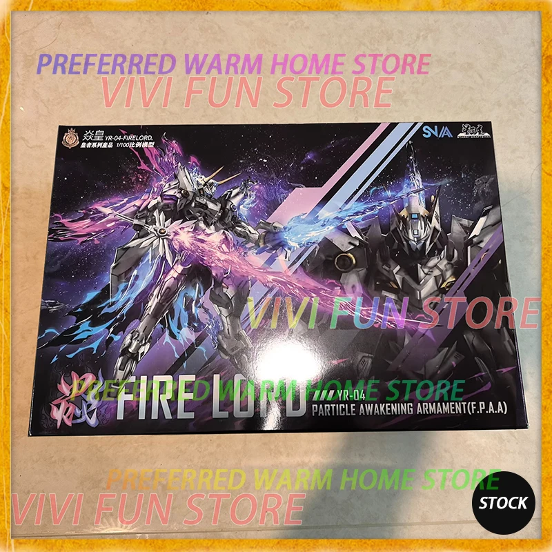 

In Stock SNAA TOYS YR-04 FIRE LORD Ver. Phantom inflammation soul PARTICLE AWAKENING ARMAMENT 1/100 Assembly Modelle Toys Purple