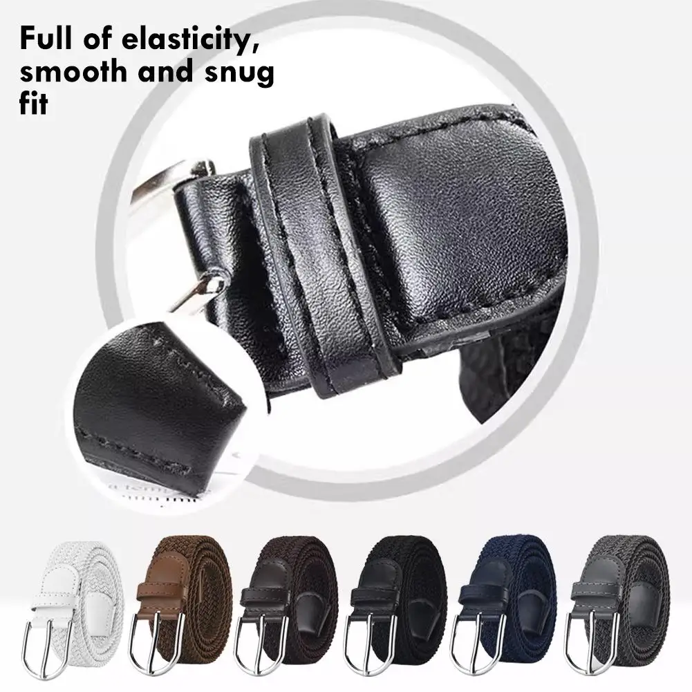 Эластичный тканый унисекс повседневный ремень модный универсальный ремень для спорта на открытом воздухе женский тактический ремень для скалолазания и работы нейтральный ремень