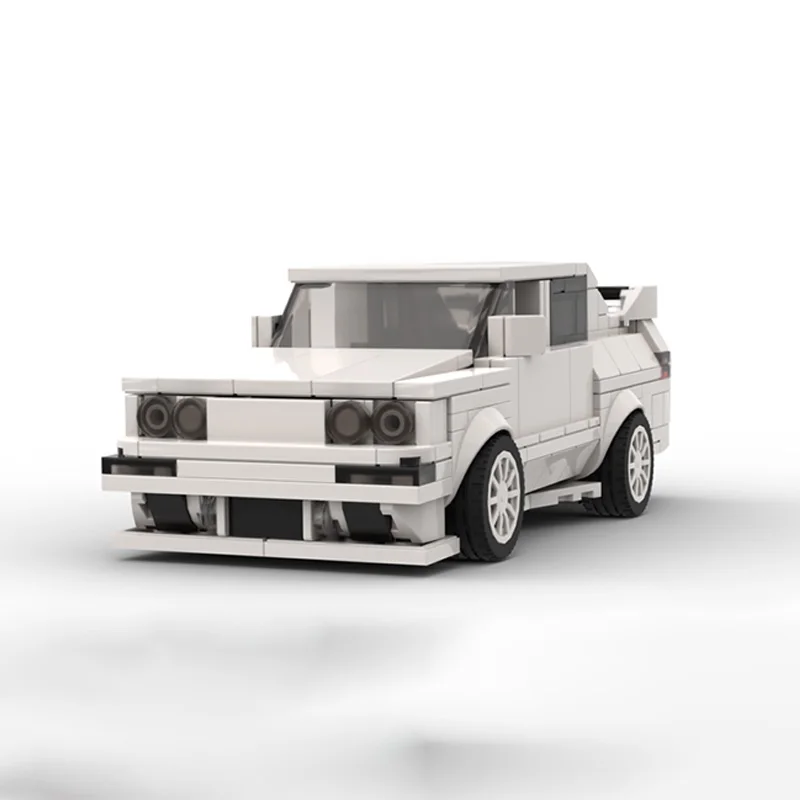 نموذج أفلام غاضبة MOC قوالب بناء سيارة رياضية مدمجة وحدات التكنولوجيا هدايا عطلة تجميع ألعاب أطفال البدلة