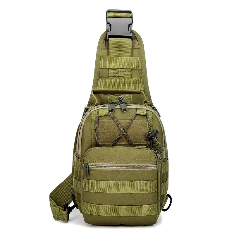 

Camouflage Military Tactics Hunting Shoulder Bag with Molle Outdoor Mountaineering Sports Hiking Camping Gear