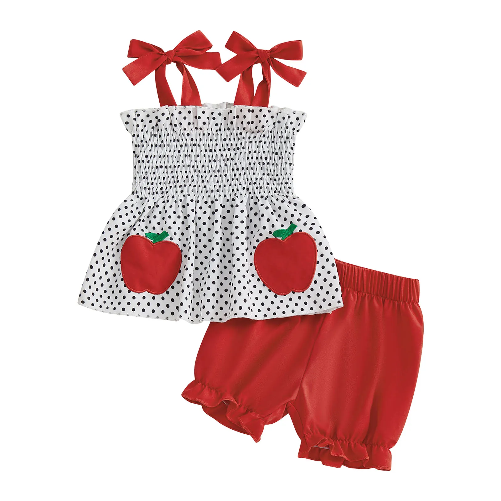 

Checke Crop Top Kids Toddler Girl Summer Outfit Ice Embroidered Sleeveless Smocked Tops Ruffled Gingham Shorts Sweatshirt Kid