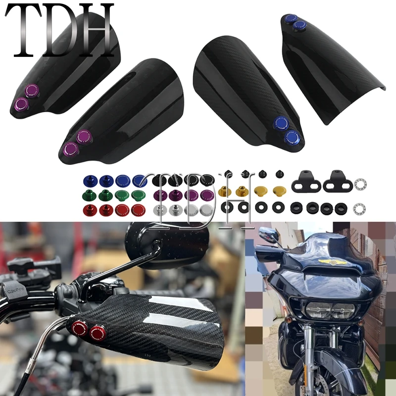 Motorcycle Handlebar Hand Guard Shield Protector Handguard For Harley Touring Road Glide Ultra Limited Special CVO/SE 2015-2020