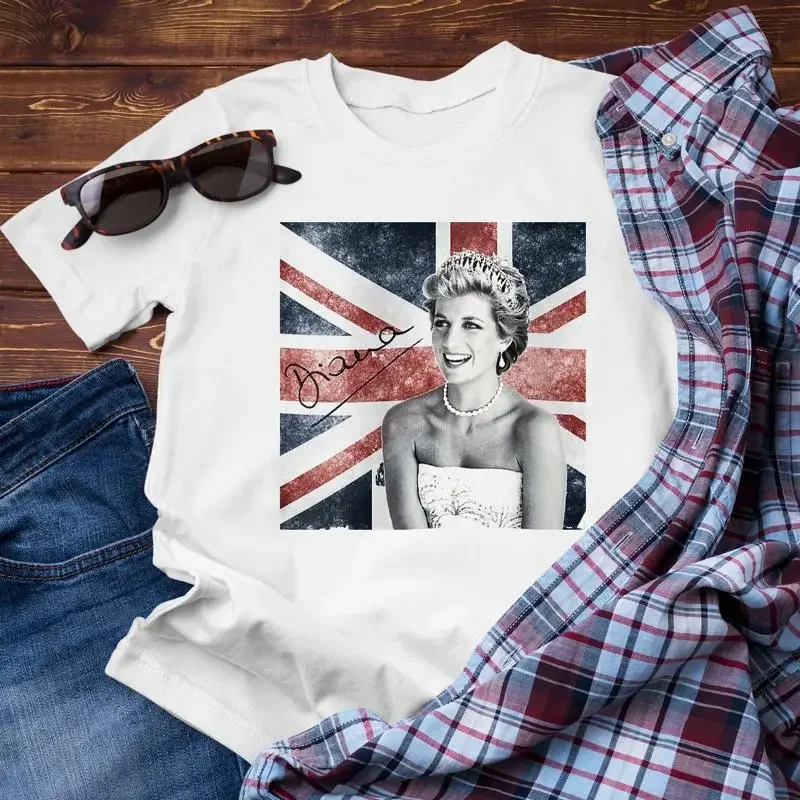 New Popular Princess Diana Lady Funny T Shirt White Men All Size