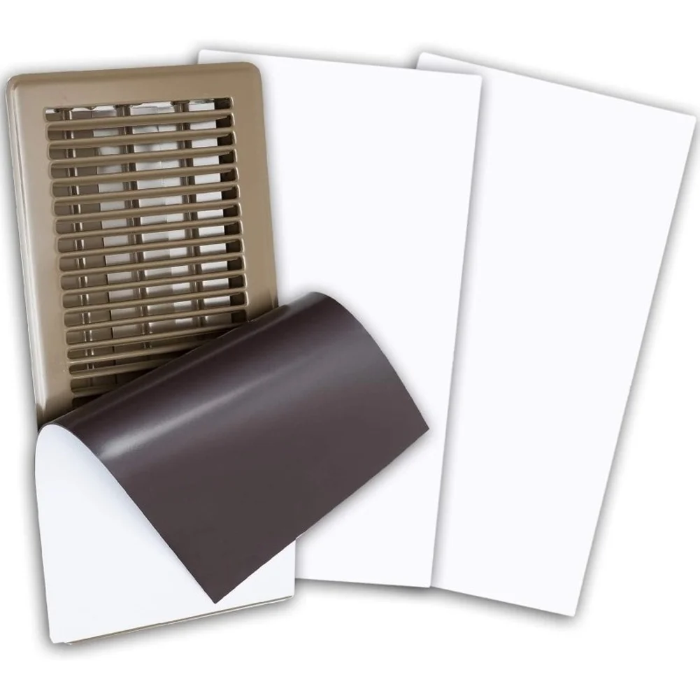Magnetic PVC Grille Cover for Standard Air Vents Dust Resistant Ventilation Cover Floor Wall Ceiling Compatible view 6