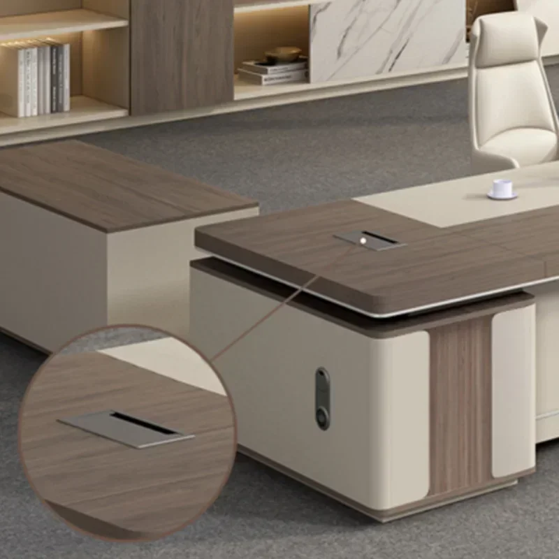 Large Table Computer Desks Office Storage Chair Wooden Height Computer Desks Study Shelf Reading Mesa De Escritorio Furniture