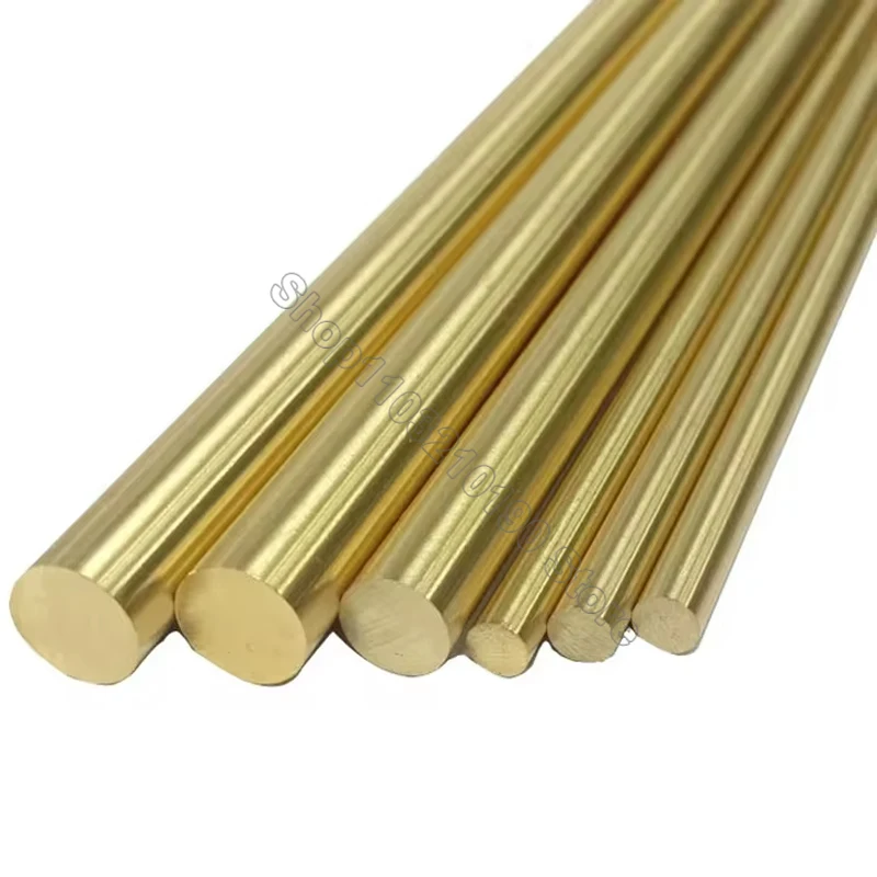 1 2 2.5 3 4 5 6 7 8 9 10 11 12 13 14 15mm Solid Brass Rod Brass Round Stick Lathe Bar Kit Brass Rods Circular Bars L=200mm 500mm