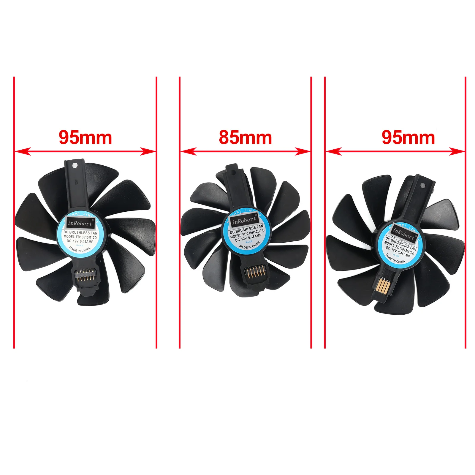 95mm FD10015M12D 85mm FDC10H12D9-C RX5700XT Video Card Fan For ​RX 5700 XT 8GB NITRO+ Special Edition Graphics Card Cooling Fan