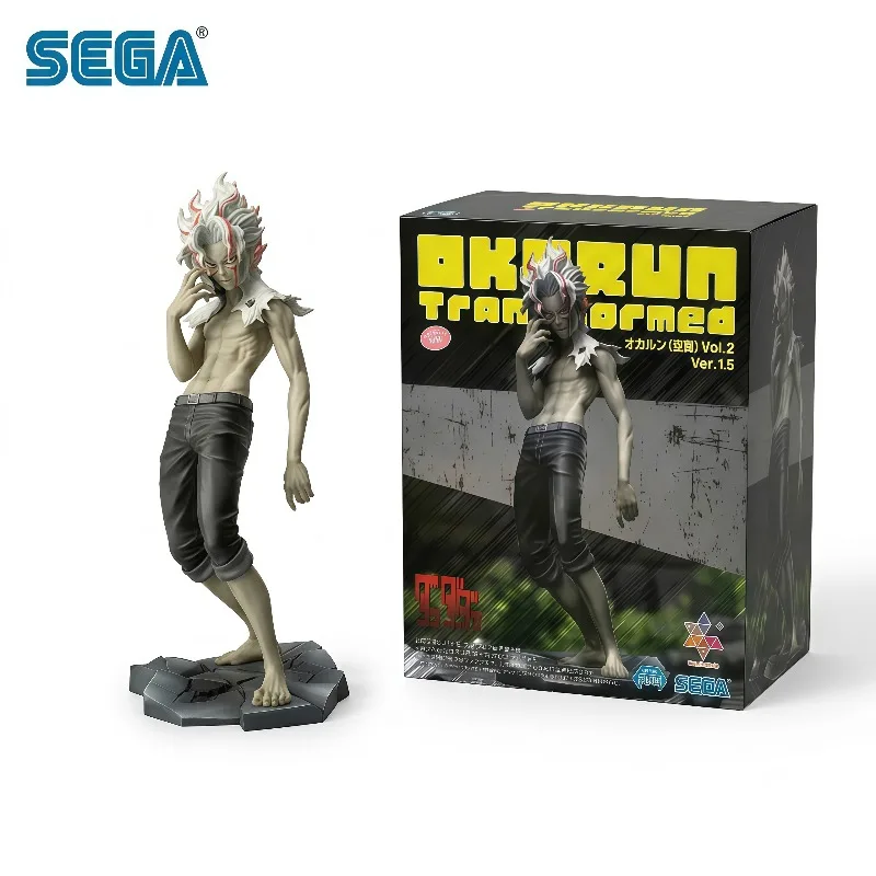 En Stock, 100% Original, SEGA Luminasta Dandadan Okarun Transformed Ver.1.5, Figura Coleccionable de Anime, Decoración para Escritorio y Hogar, Regalo, Adorno