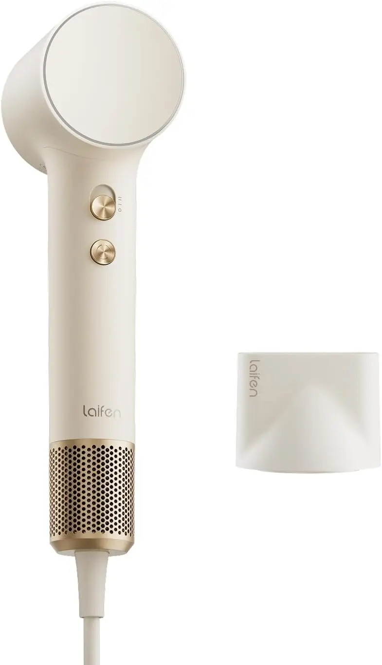 Compact High-Speed Ionic Hair Dryer, Lightweight Blow Dryer with 200M Ionic Output, 110K RPM Powerful Motor and Low-Noise Performance