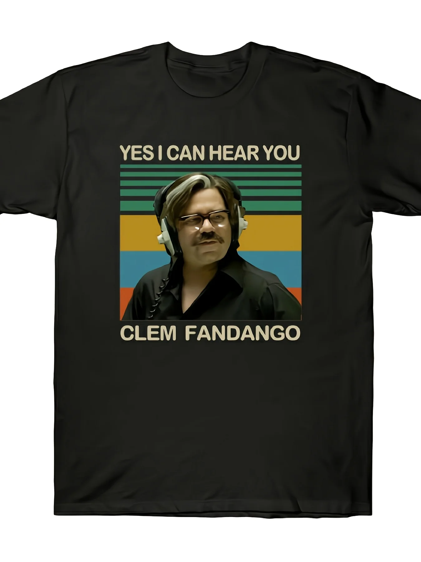 This Is an Enjoyable Retro T-Shirt Showcasing The Line Yes I Can Hear You Clem Fandango from Essential Aussie Summer Men T-Shirt