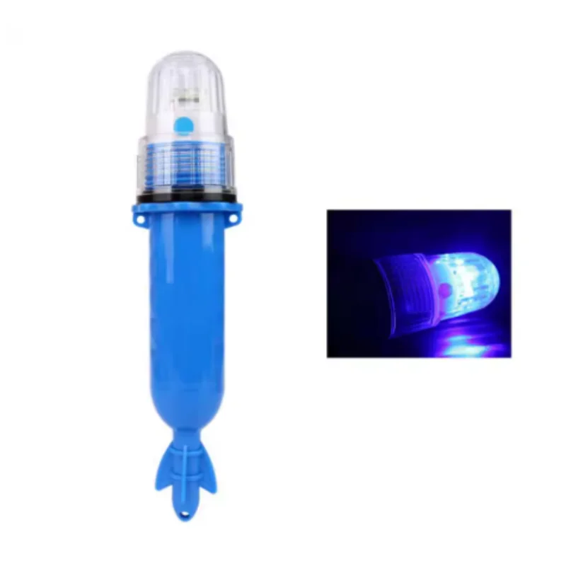 

ISURE MARINE 3V Boat LED Fish Collecting Light Underwater Fish Luring Light Special Signal Light Fishing Flash Warning Light