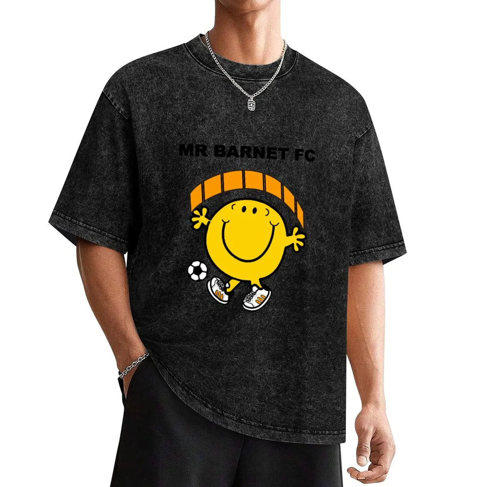 

Mr Barnet FC T-Shirt baggy shirts anime shirt graphics anime clothes Men's t-shirts