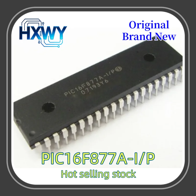 (10/50 Pieces) PIC16F877A-I/P PIC16F877A DIP Microcontroller New Electronic Parts High Quality Fast Delivery In Stock
