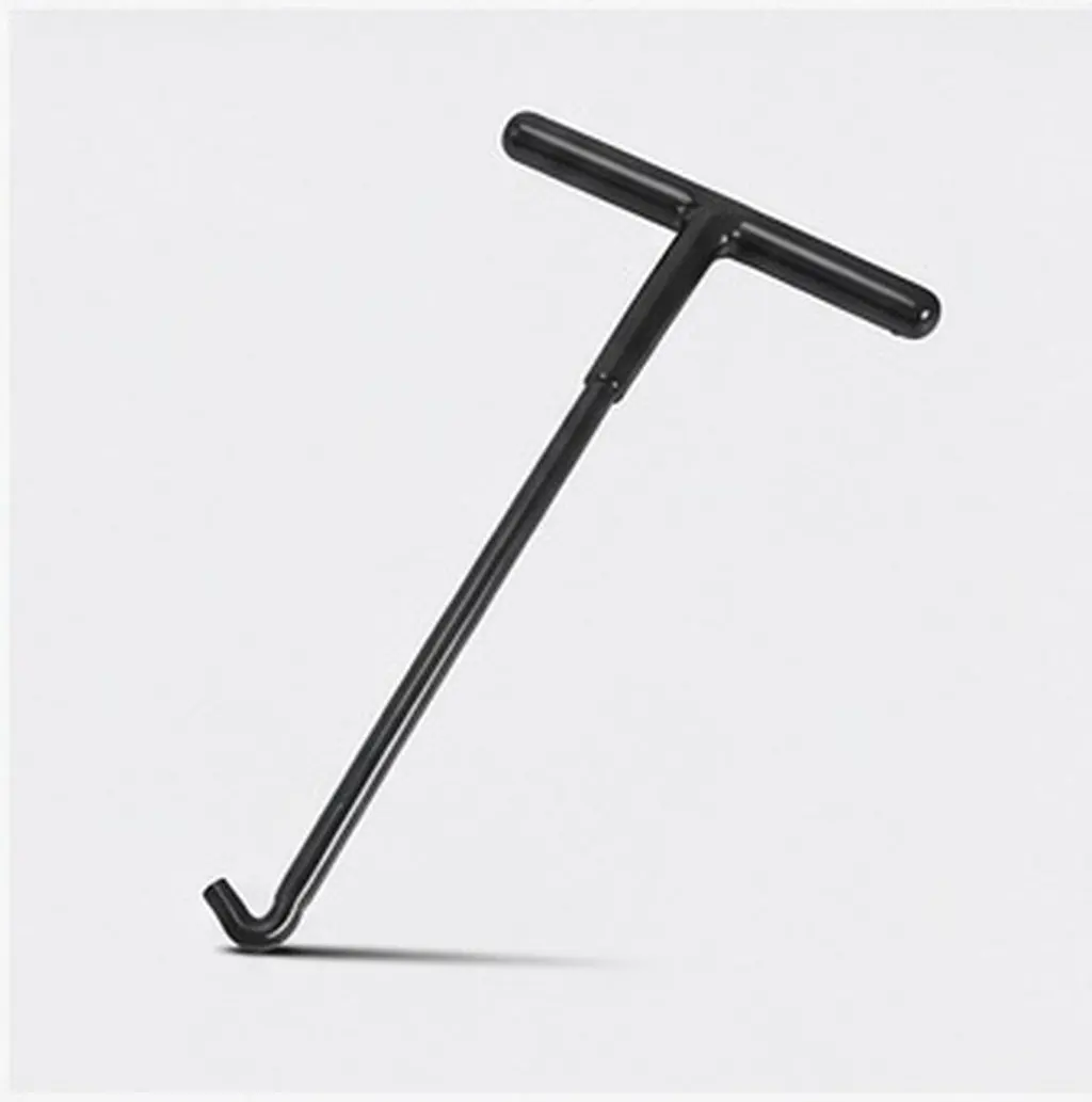 Motorcycle Exhaust Spring Hook Heavy Duty T Handle Puller Installer Tool Rubber Coated Spring Removal Tool for Exhaust