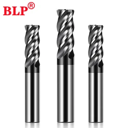 HRC50 4-Flute Cnc Nano Coating Tungsten Steel Carbide Face alloy End Mill CNC Maching Tools Stainless Steel Milling Cutter Tools