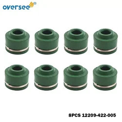 8PCS 12209-422-005 Valve Seal For TRX400EX 400EX 400X XR400 Kibblewhite Viton