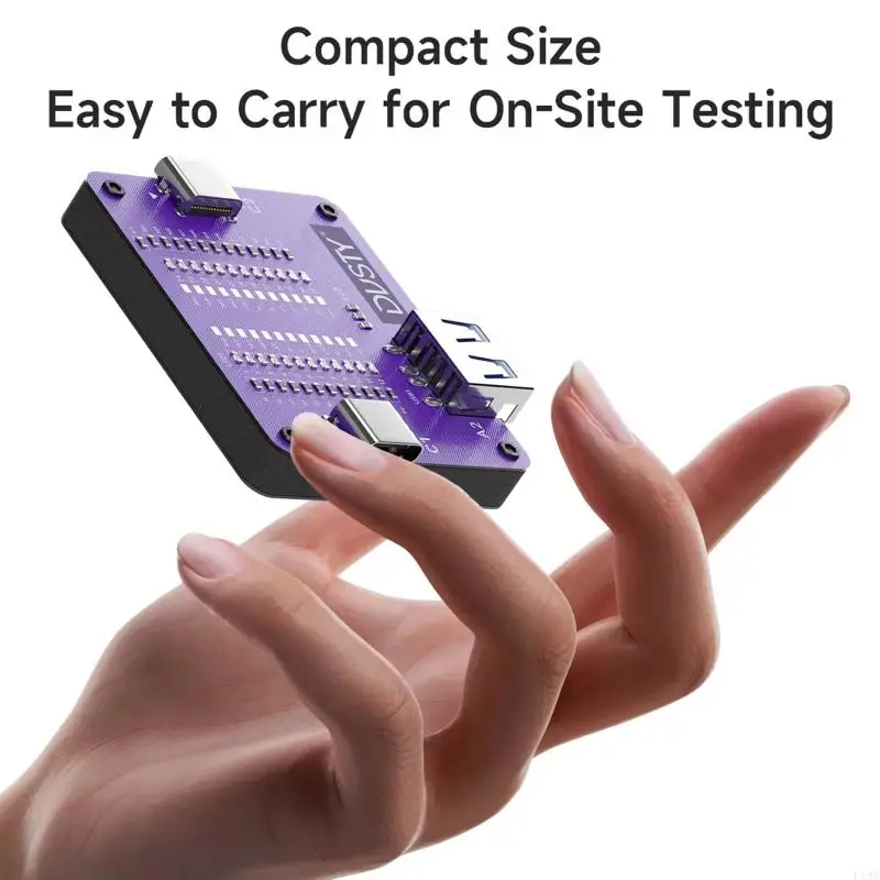 Easy To Carry Two Head Type C Circuit Tester For Smartphone Repair And Electronic Device Analysis With LED Indicators F19E