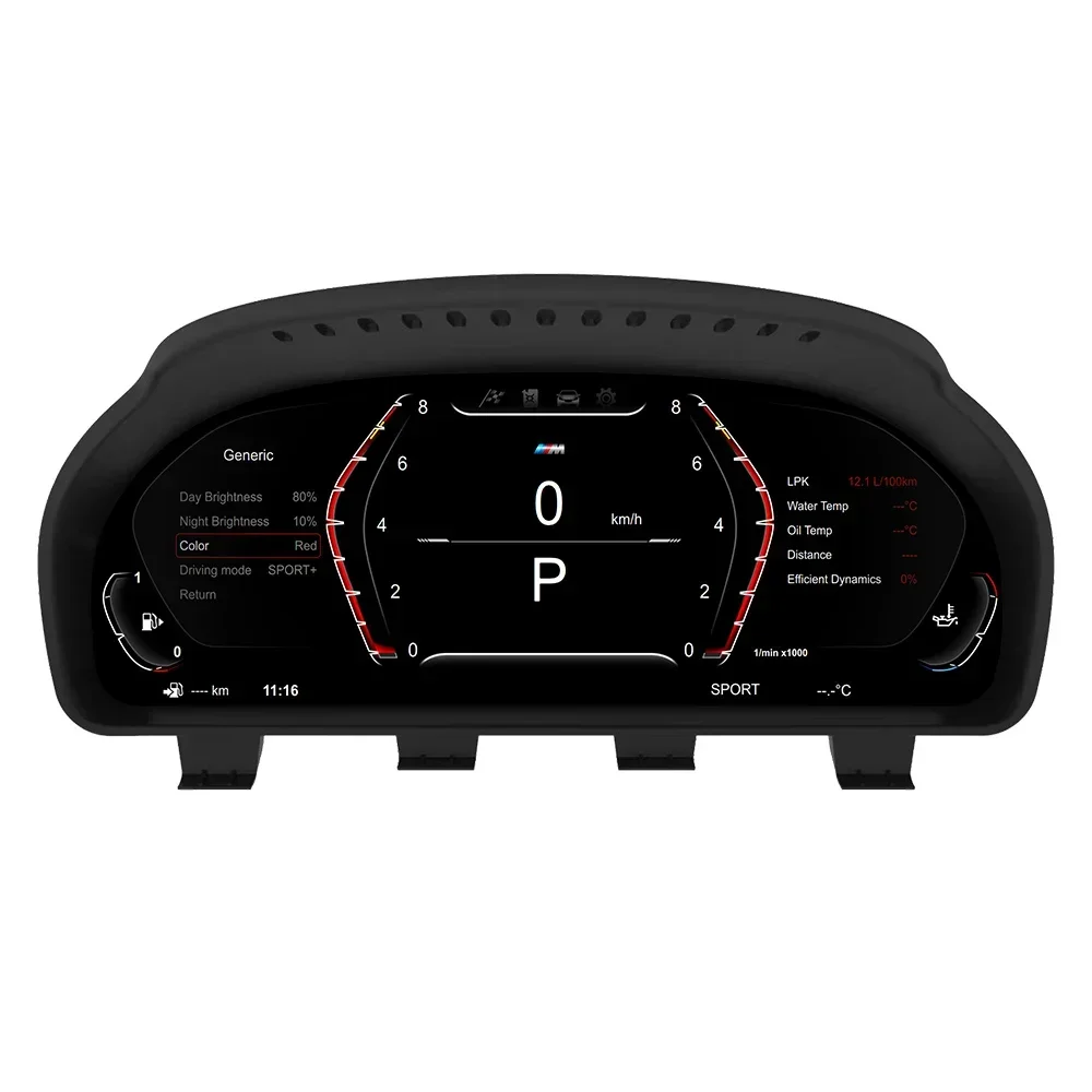 

Full Screen 12.3'' Retrofit Cluster for X5 E70 X6 E71 2007-2013 Car Digital Instrument 3 Dashboard