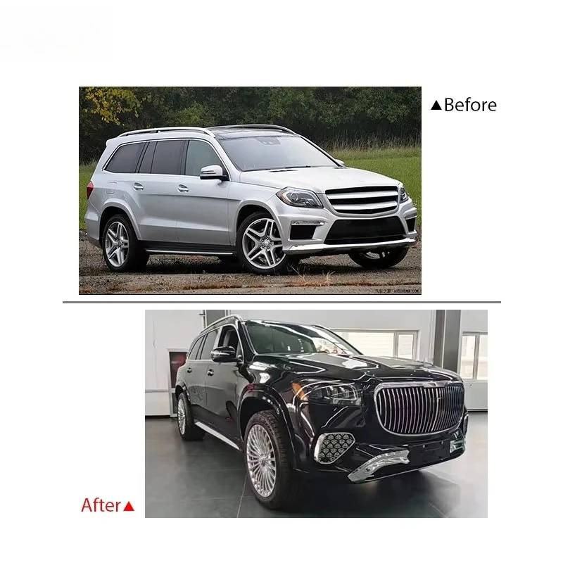 GL166 Upgrade Body Kit for GL Class GLS167 2024  Style Facelift UV Resistant Corrosion Protection