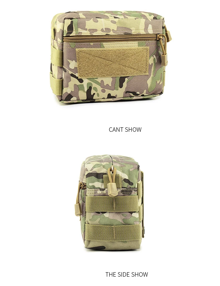 

Tactical Molle EDC Bag Telephone Bag First Aid Kit Practical Tool Bag IFAK Waist Bag Fanny Pack Survival Hunting Bag