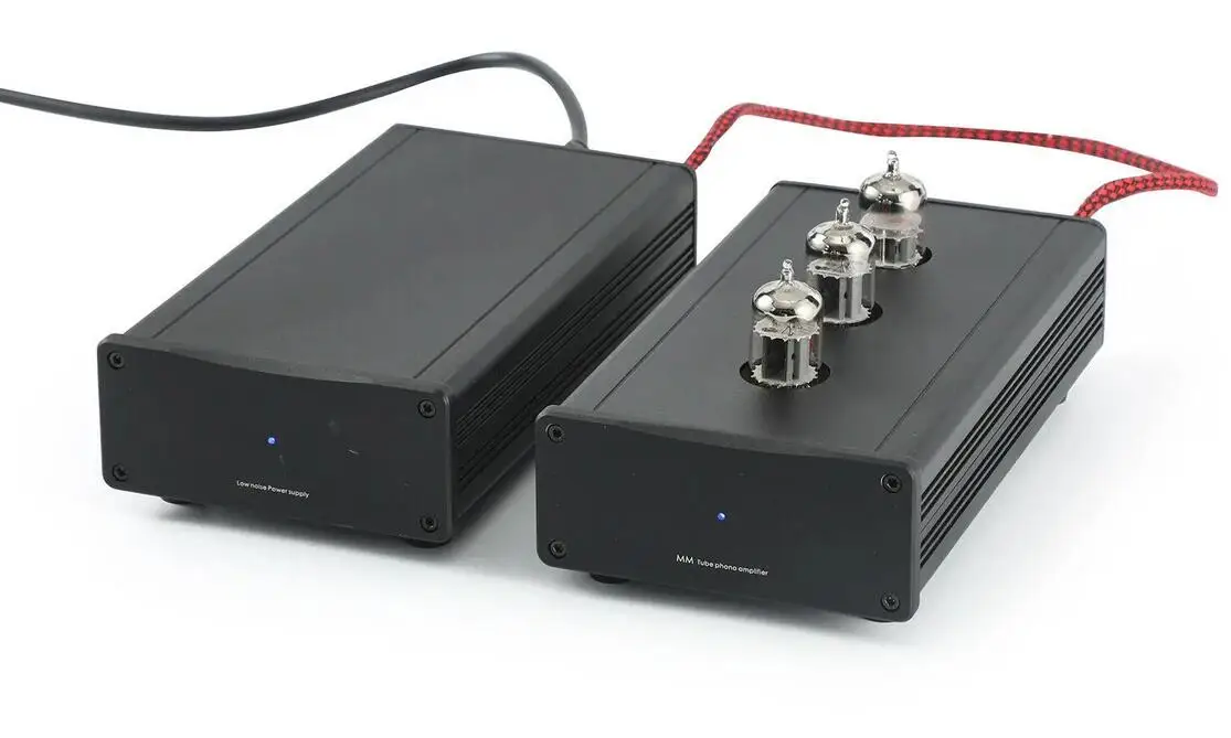 NEW Hifi Split MM Type ECC83 Tube Phono Amplifier Riaa Turntables amp base on EAR834