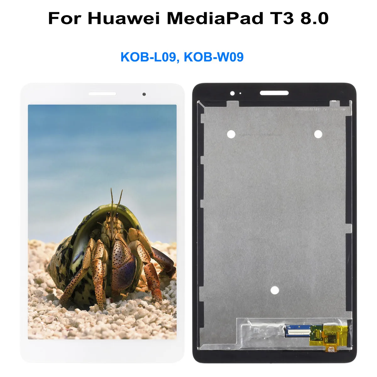توصية وتحليل لشاشة LCD مع شاشة لمس لجهاز Huawei T3 8.0 MediaPad KOB-L09 و KOB-W09