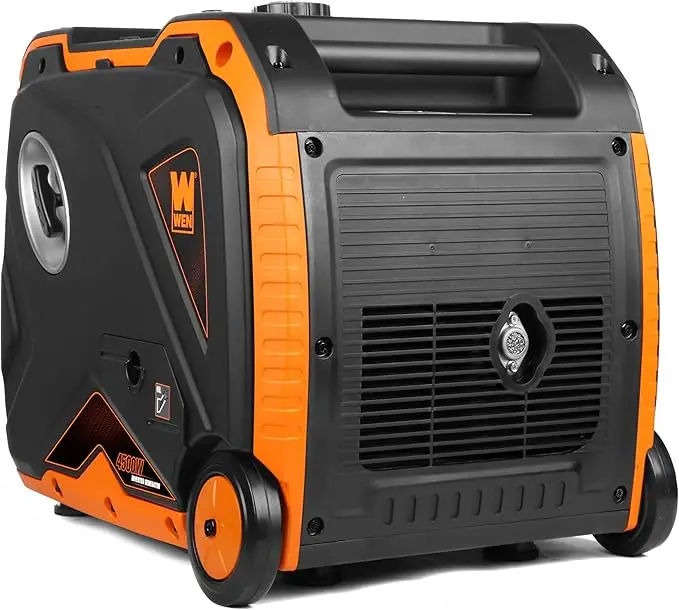 DF451i Super Quiet 4500-Watt Electric Start Dual Fuel RV-Ready Portable Inverter Generator with Fuel Shut-Off