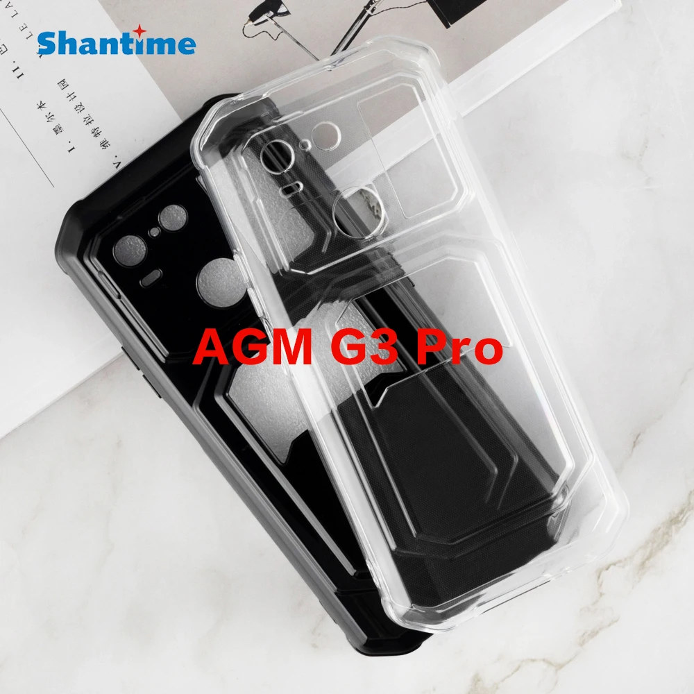 AGM G3 Pro 用ケース TPU 耐衝撃ラバーカバー 保護用フレキシブルシェル