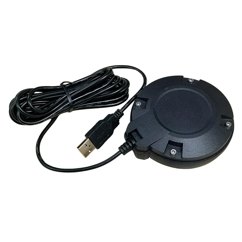 GM906BT L1 L5 Módulo de antena receptora GNSS, de tamaño pequeño dispositivo agrícola, compatible con Android, Bluetooth, USB, GPS, tasa de transmisión de 5V, 115200