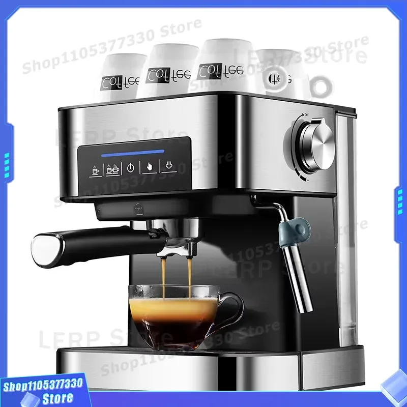 Portable Automatic Espresso Machine Professional Italian Electric Coffee Maker Fully Auto Compact Design for Home Office Use